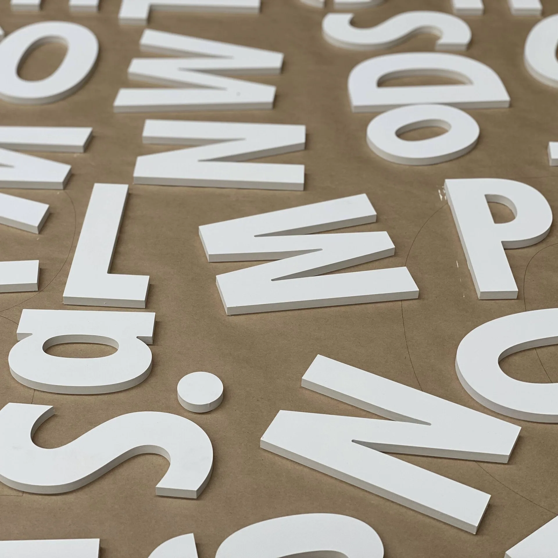 3D Letters — Fabrication