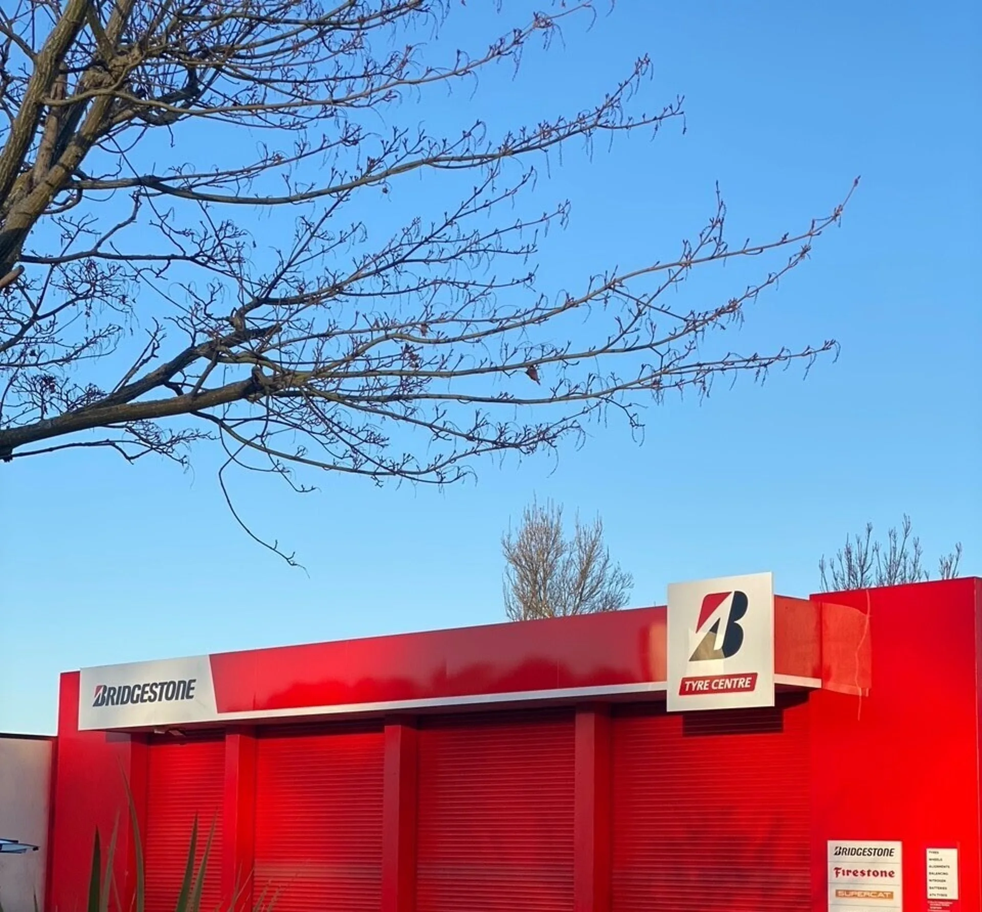 Bridgestone — Exterior signage
