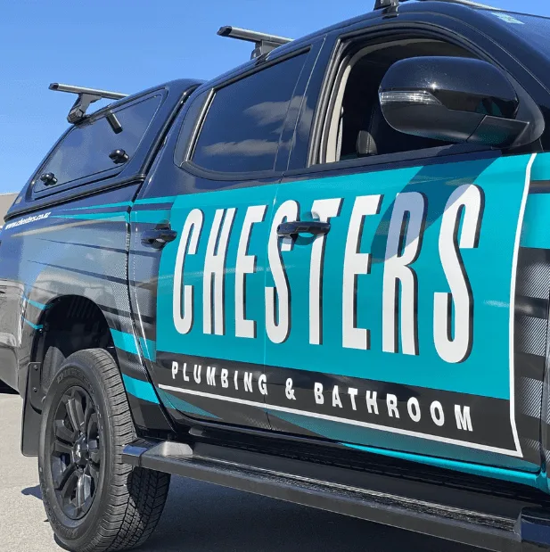 Chesters Plumbing — Vehicle wrap