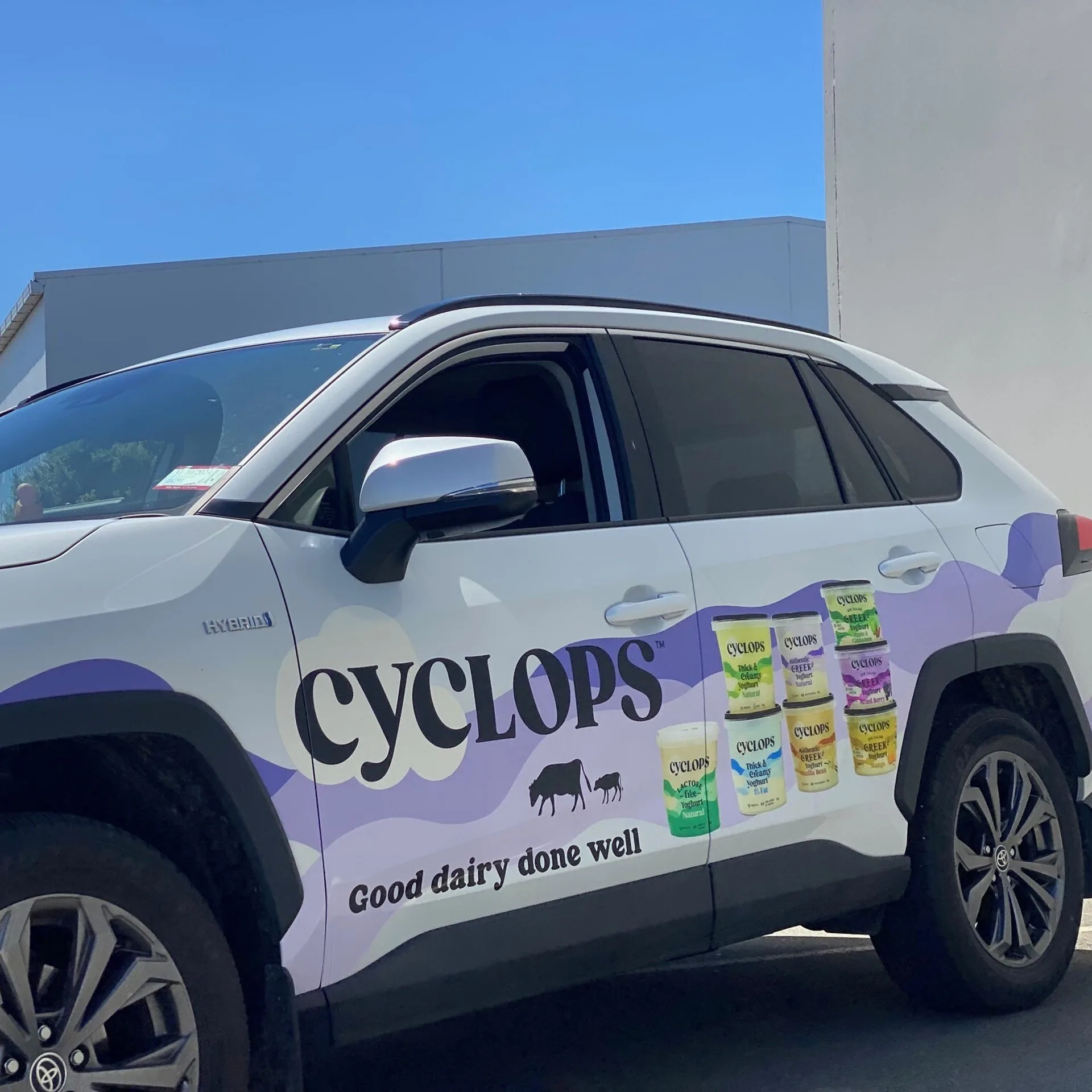 Cyclops Dairy — Vehicle wrap