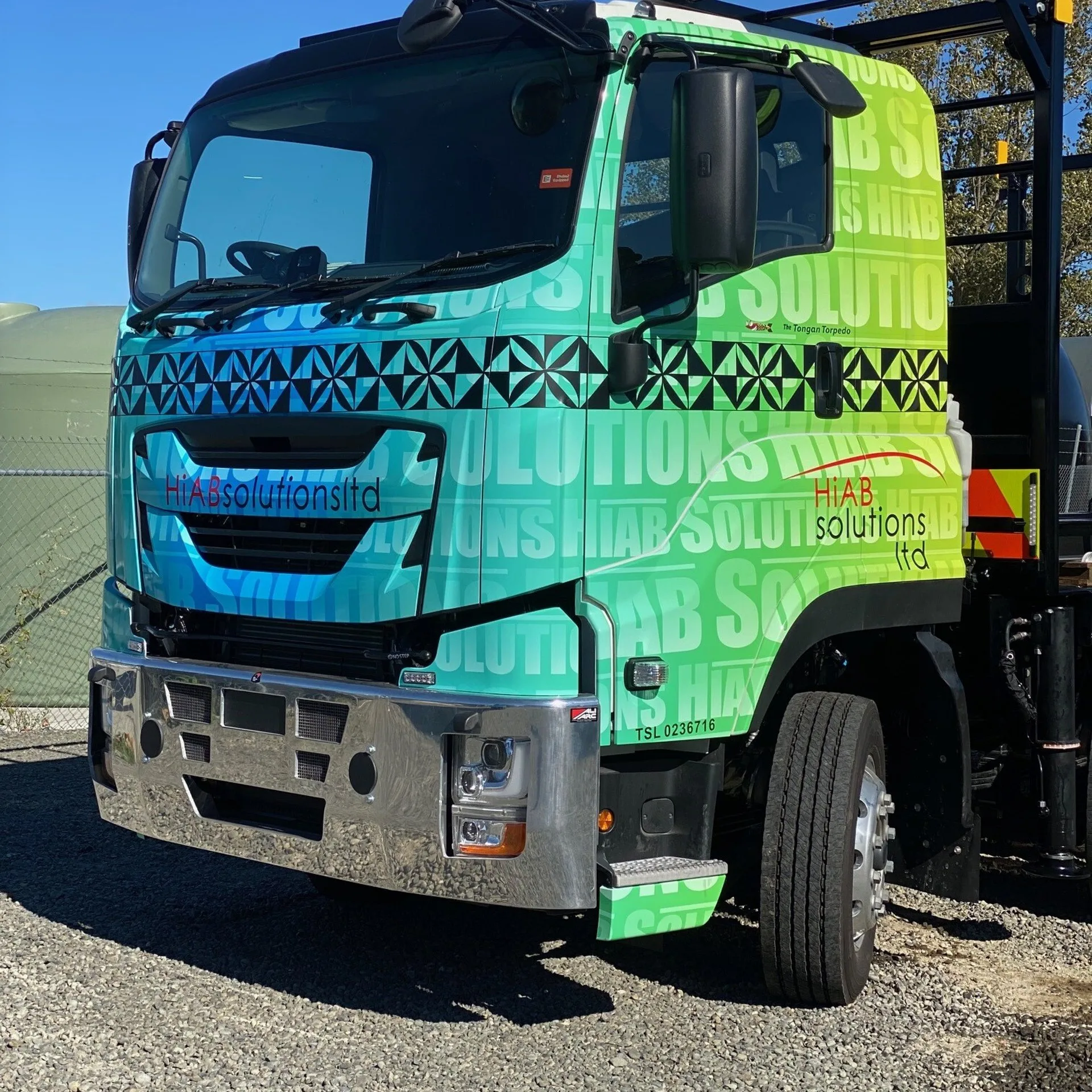 Hiab Solutions — Truck wrap