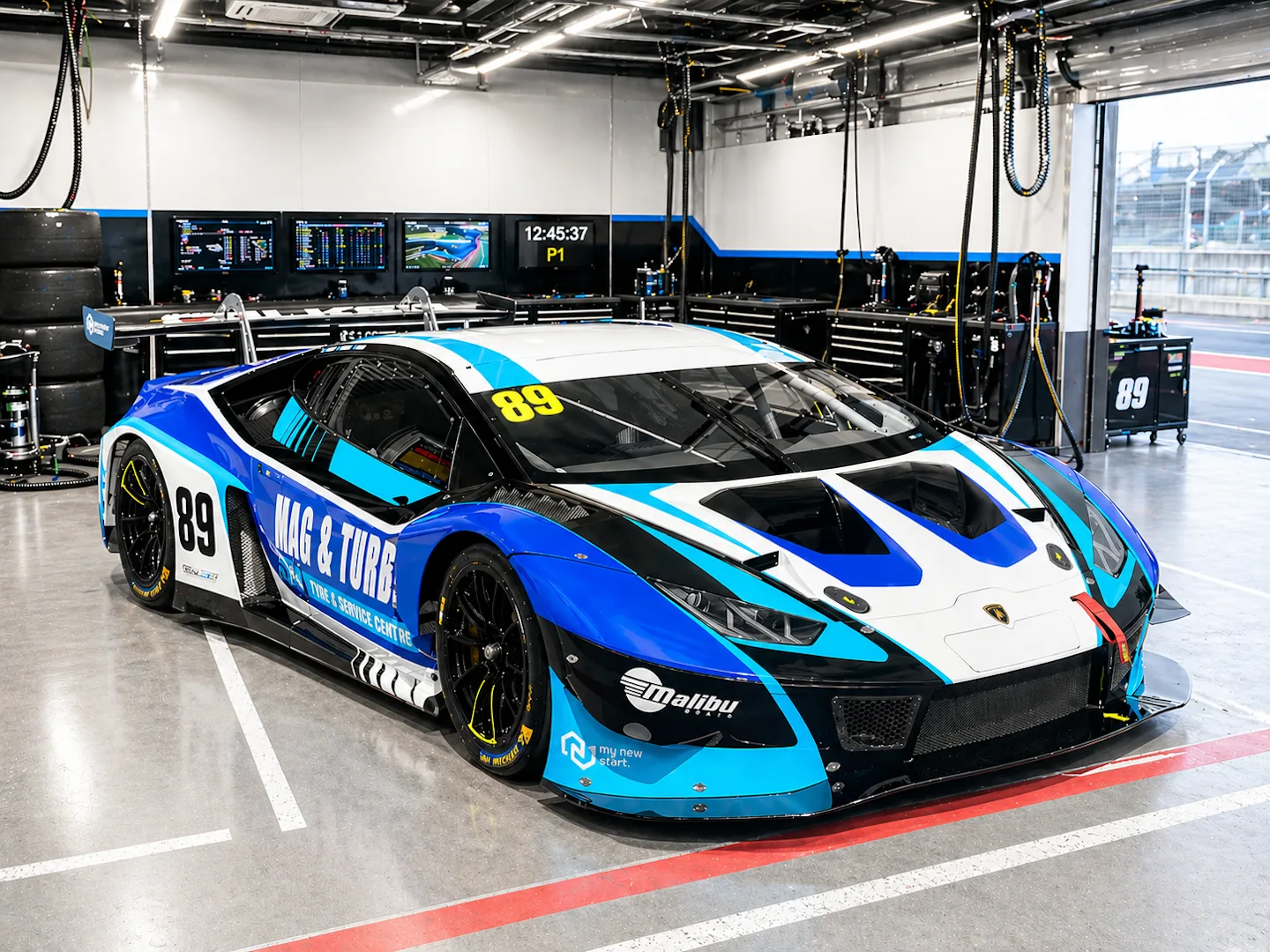 Mag & Turbo — Lamborghini race livery