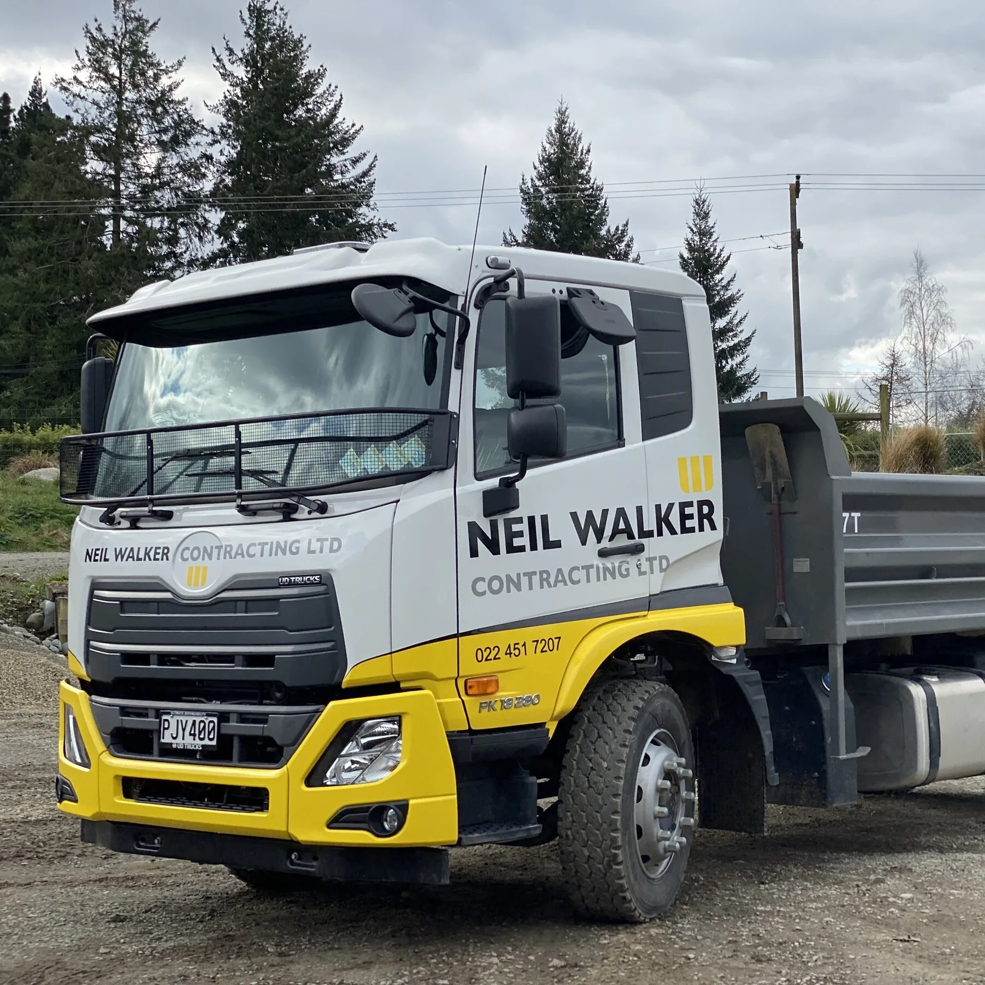 Neil Walker Contracting — Truck signage