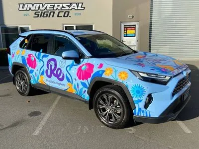 Full vehicle wrap by Universal Sign Co