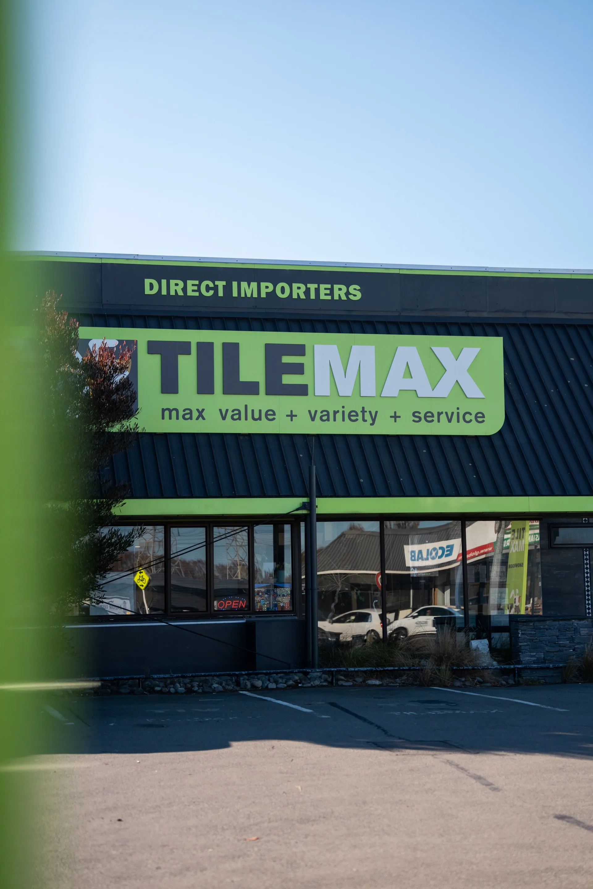 Tilemax — Exterior shopfront